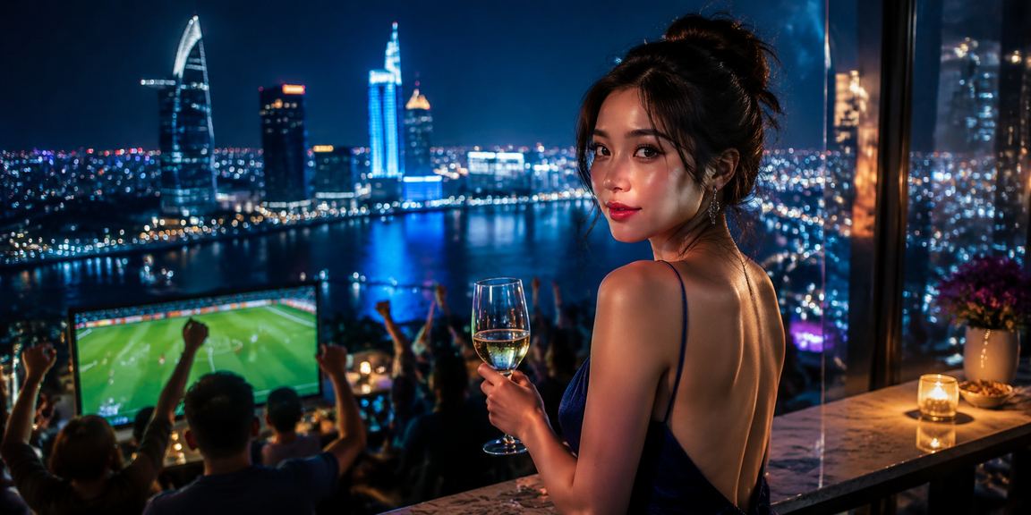 Người dùng TP.HCM xem kết quả cá cược buổi sáng bên ly cà phê