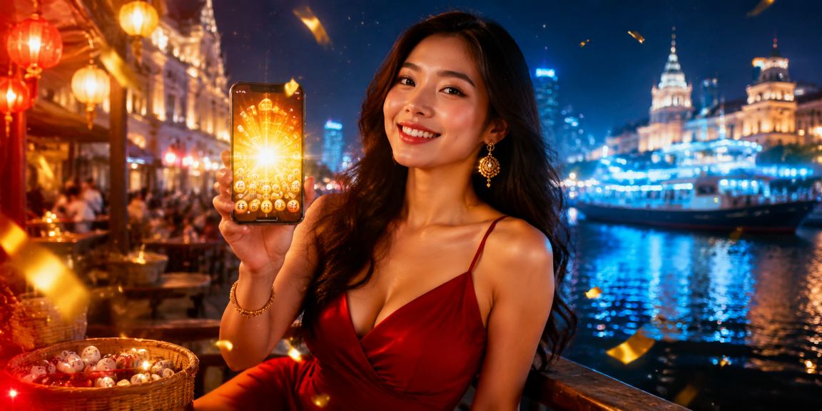 Người dùng tại chợ đêm TP.HCM kiểm tra kết quả xổ số và cược thể thao trên điện thoại