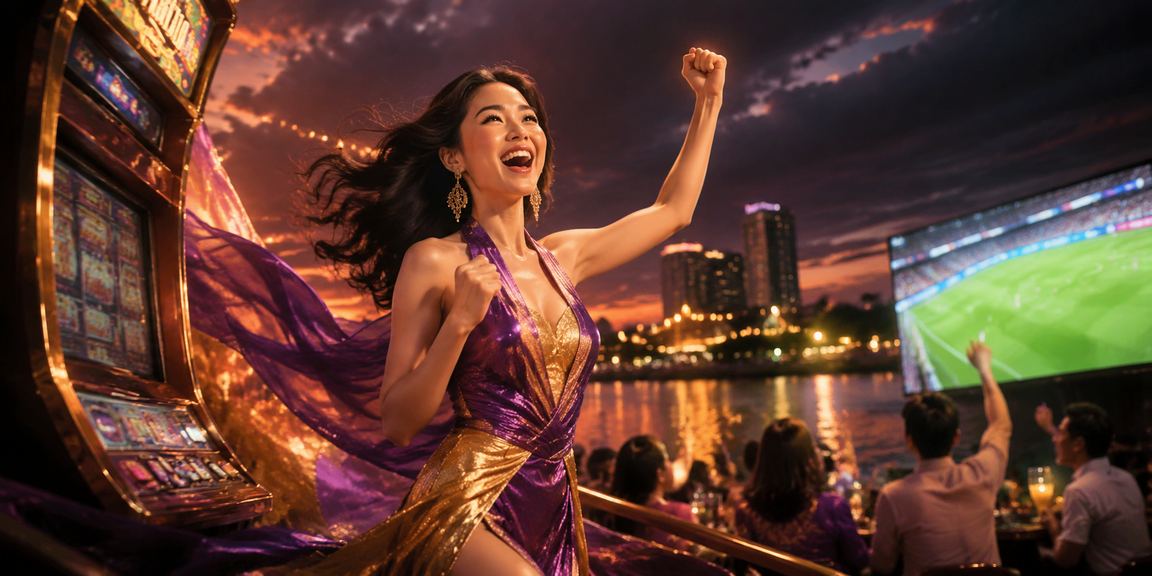 Không khí lễ hội slots jackpot sôi động tại Sài Gòn về đêm